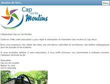 Tablet Screenshot of moulinscapsizun.com